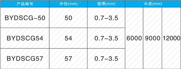 山东钳压式声测管产品规格尺寸